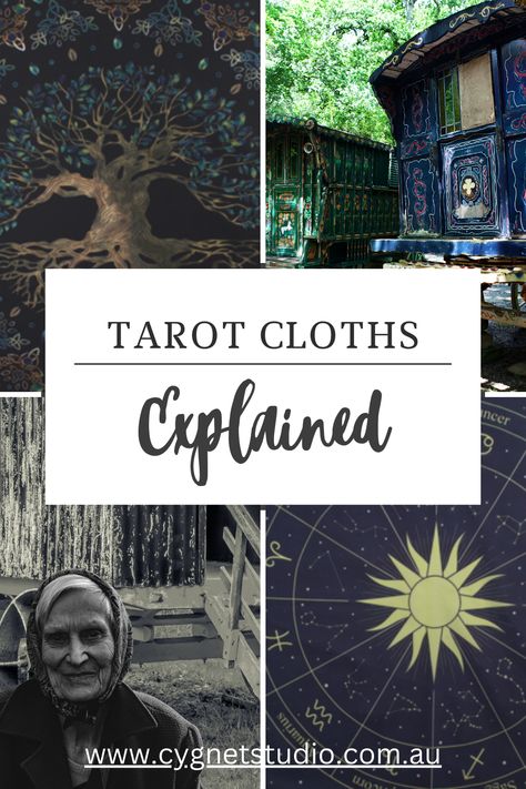 Diy Tarot Cards, Divine Tarot, Learning Tarot Cards, Tarot Cloth, Tarot Learning, Altar Cloth, Fortune Telling, Reading Tarot Cards, Psychic Readings