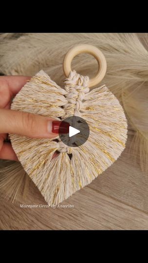 8.5K views · 1.3K reactions | Macrame leaf
#macrametutorial | Macrame Decor By Katerina | Power Music Workout · I Had Some Help Macrame Inspiration, Macrame Leaf, Birds Of A Feather, Macrame Decor, Macrame Tutorial, Macrame Projects, Macrame Patterns, Bird Feathers, Billie Eilish