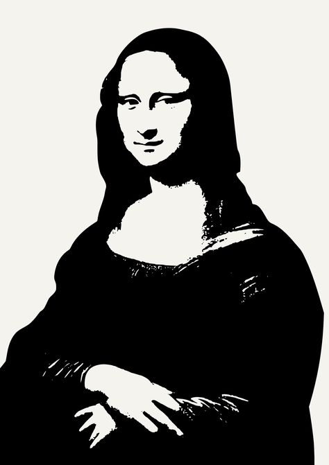 Mona Lisa Drawing, Painting Colors, Black And White Art Drawing, Value In Art, Pop Art Portraits, Nina Simone, Pop Art Painting, Arte Inspo, Stencil Art