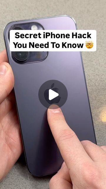 Amin Tips on Instagram: "Follow me @amintips for more tips! The logo on the back of your iPhone is actually a button 🤯 #iphonetips #iphonetricks #lifetips #lifehacks #doityourself #iphonetipsandtricks" Note Tutorial, Iphone Tutorial, Iphone Codes, Ipad Features, Iphone Tricks, Iphone Secrets, Cell Phone Hacks, Iphone Information, Iphone Info