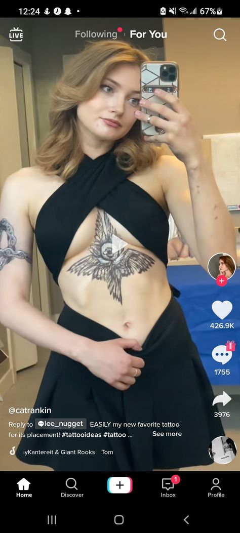 Angel Sternum Tattoo, Accurate Angel Tattoo, Biblically Accurate Angel Tattoo, Biblically Accurate Angel, Biblically Accurate, Sternum Tattoo, Angel Tattoo, I Tattoo, Halter Dress