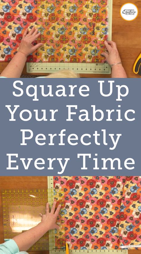 #fabric 1000 Lifehacks, Square Fabric, Nancy Zieman, Beginner Sewing Projects Easy, Leftover Fabric, Quilting For Beginners, Quilting Techniques, Sewing Lessons, Quilting Tips