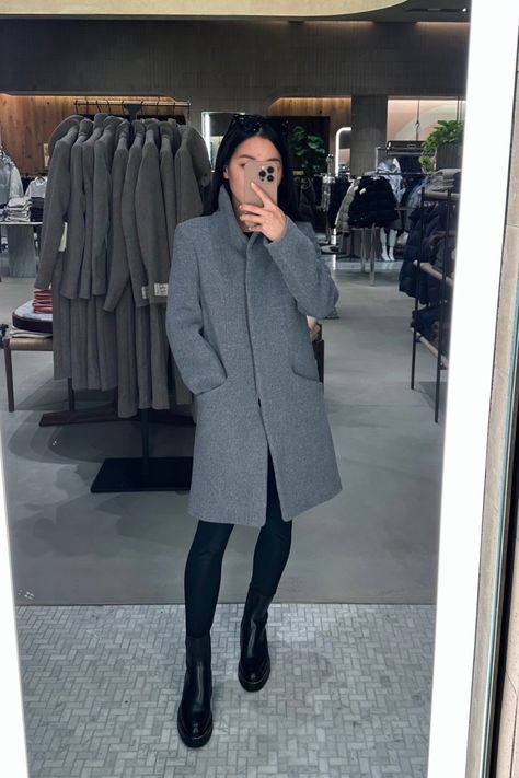 Aritzia cocoon coat petite winter favorites Aritzia Cocoon Coat, Cocoon Coat Aritzia, Petite Winter Coats, Sam Edelman Boots, Extra Petite, Cocoon Coat, Casual Winter Outfits, Our Journey, European Travel