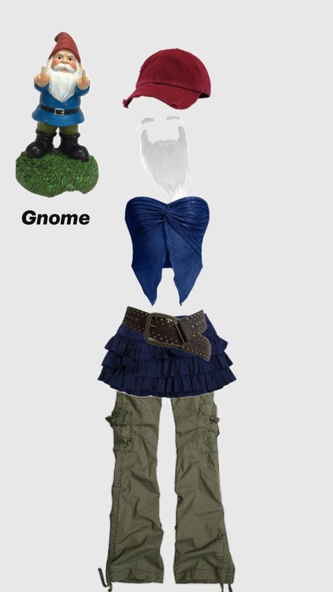 Gnome gnome Gnome Outfit, Halloween Outfit, Halloween Outfits, Halloween