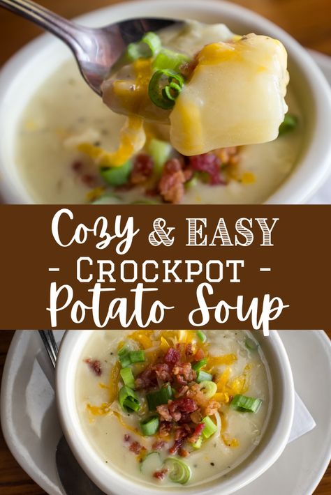 Yukon Gold Potato Soup Crock Pot, Crockpot Baked Potato Soup With Hashbrowns, California Dreaming Potato Soup, Crockpot Potato Soup No Cream Cheese, Crockpot Gluten Free Potato Soup, Crockpot Potato Soup Healthy, Potato Soup With Half And Half, Potato Soup With Hashbrowns Crockpot, Potato Soup With Cream Of Chicken