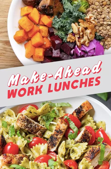 16 Packable Lunches That Don't Need Reheating Best Snacks For Work Desk, No Reheat Meals, Desk Lunch Ideas, Reheat Lunches For Work, Non Reheat Lunches, Microwave Lunches For Work, No Reheat Lunches, No Reheat Meal Prep, No Reheat Lunches To Work