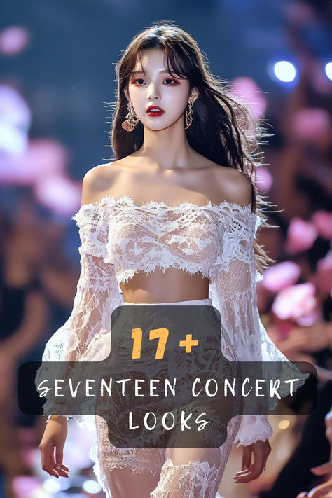 Heading to a SEVENTEEN concert? Need outfit ideas? Click to discover 17+ trendy concert outfits that will make you stand out in the crowd! 🎤👗 #SEVENTEENConcert #KpopStyle #ConcertOutfits #FashionInspo #MusicLovers Seventeen Right Here Concert Outfit, Seventeen Outfit Ideas, Seventeen Concert Outfit Ideas, Trendy Concert Outfits, Seventeen Concert Outfit, Seventeen Outfits, Seventeen Concert, K Pop Groups, Seventeen Right Here