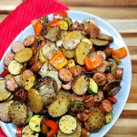 Blackstone Cowboy Stir-Fry - Homemade on a Weeknight Cowboy Stir Fry, Easy Griddle Recipes, Blackstone Meals, Outdoor Griddle Recipes, Black Stone Recipes, Black Stone Griddle, Black Stone Grill, Griddle Cooking Recipes, Recipes For Camping