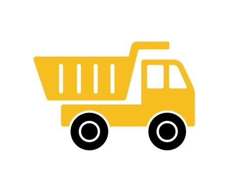 Dump Truck Svg, Truck Illustration, Truck Art, Construction Vehicles, Childrens Crafts, Dump Truck, Svg Cricut, Quiet Book, Bits And Bobs