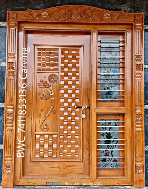 Main Door Arch Design, Kitchen Backdoor, Tv Cupboard Design, Single Main Door Designs, Main Door Design Photos, Arch Designs For Hall, Pooja Door Design, Wooden Door Entrance, Main Doors