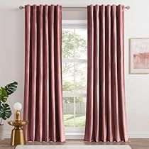 Rose Velvet Curtains, Blush Velvet Curtains, Curtain Velvet, Color Curtains, Spring Living Room, Long Room, Layered Curtains, Rose Velvet, Drape Panel