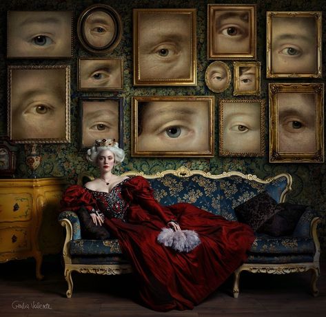 Grimilde Malatesta on Instagram: “Her majesty is bored. You're welocme to comment with something amusing to cheer her up. ⁠ Hearts of beautiful princesses will be welcome.…” Sumber Daya Alam, Fine Art Portraiture, Creative Portrait Photography, Fantasy Photography, Photoshoot Themes, Fine Art Portraits, Caravaggio, Art Portrait, New Project