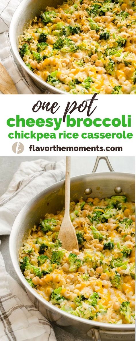 Broccoli Chickpea, Burger Vegetarian, Chickpea Rice, Vegetarian Casserole Recipes, Sandwich Vegetarian, Keto Broccoli, Healthy Broccoli, Vegan Casserole, Vegetarian Casserole