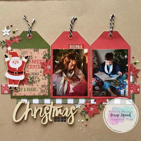 Winter Scrapbook Layouts, Winter Scrapbooking, Cruise Scrapbook, Baby Scrapbook Album, Christmas Scrapbook Pages, Scrapbook Design Layout, Christmas Scrapbook Layouts, Beautiful Scrapbook Layouts, Scrapbook Pictures