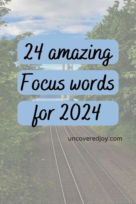 WOW!!! This list of 24 focus words is exactly what I needed to find inspiration for my new word of the year! My Word For 2024, Words Of The Year 2024, Word Of The Year Ideas 2024, Word For 2024, Biblical Word Of The Year, Word Of The Year Christian, Word Of The Year 2024 Christian, Christian Word Of The Year, Words For 2024