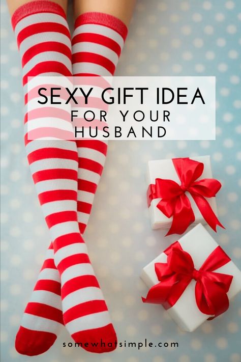 This sexy gift for your man is perfect for any occasion and he's sure to love it!  No more worrying about buying a gift for him that he won't like or will want to take back.  This sexy gift idea is one that he will be asking for again and again! It's the perfect Christmas, birthday or anniversary gift. Download your free printable and make the best gift he'll ever receive. via @somewhatsimple Romantic Christmas Gifts For Him, Gifts For Fiance Men, Photos For Husband, Christmas Presents For Husband, Christmas Husband, Present For Husband, Valentine's Day Gift Ideas, Mens Valentines Gifts, Christmas Gifts For Husband