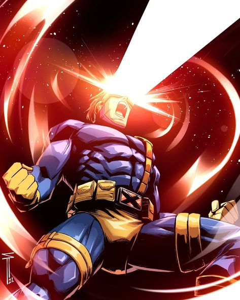 Cyclops Fanart, Xman Marvel, Cyclops X Men, Cyclops Marvel, Scott Summers, X-men, Xmen Comics, Batman Spiderman, Marvel Characters Art