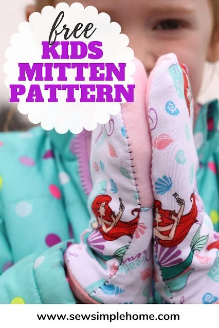 Mitten Template, Baby Mittens Pattern, Mittens Template, Crochet Baby Mittens, Mitten Pattern, Toddler Mittens, Winter Sewing, Kids Mittens, Winter Mittens