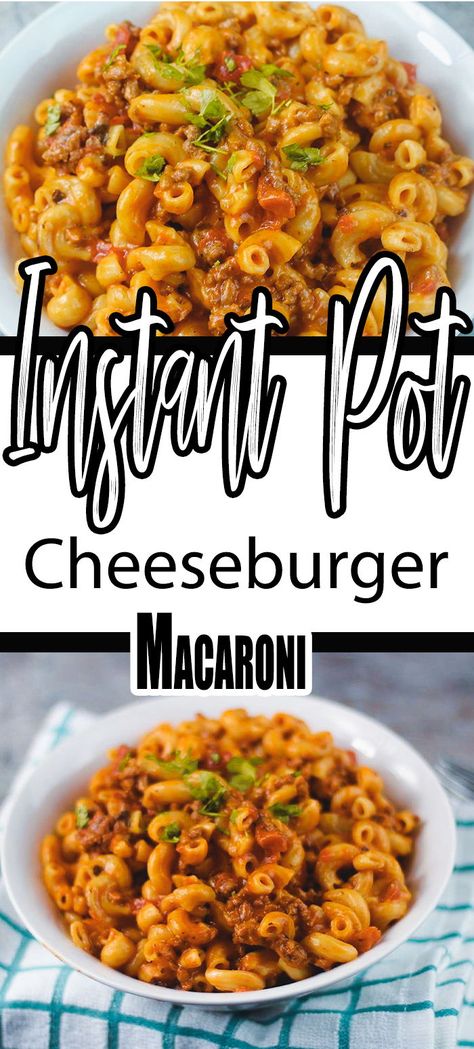 Homemade Hamburger Helper Easy, Hamburger Helper Easy, Instant Pot Cheeseburger Macaroni, Hamburger Helper Recipe, Cheeseburger Macaroni, Hamburger Helper Recipes, Macaroni Recipes, Homemade Hamburger, Beef Pasta