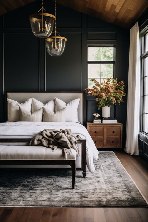 How To Romanticize Your Home — GHD Moody Romantic Bedroom, Romantic Bedroom Ideas, Dark And Moody Bedroom, Bed Placement, Moody Bedroom Ideas, 2024 Bedroom, Canopy Bed Frame, Moody Bedroom, Mood Images