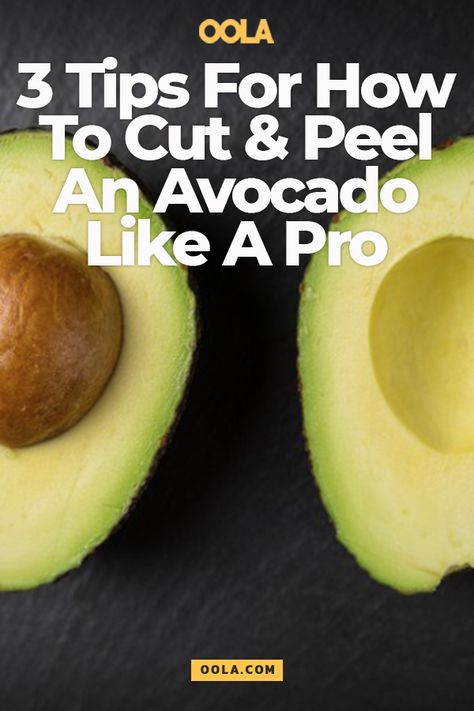 How To Peel Avocado, How To Peel An Avocado, Fruit Guide, How To Prepare Avocado, Avocado Hacks, Avocado Diet, Organization Fridge, Magic Bullet Recipes, Bullet Recipes