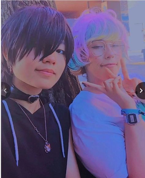 Boyfriends Cosplay, Nerd X Goth, Boyfriends Cringe, Goth Cosplay, Nerd Boyfriend, Boyfriends Webtoon, Ok Ko Cartoon Network, Overwatch Tracer, Boy Friends