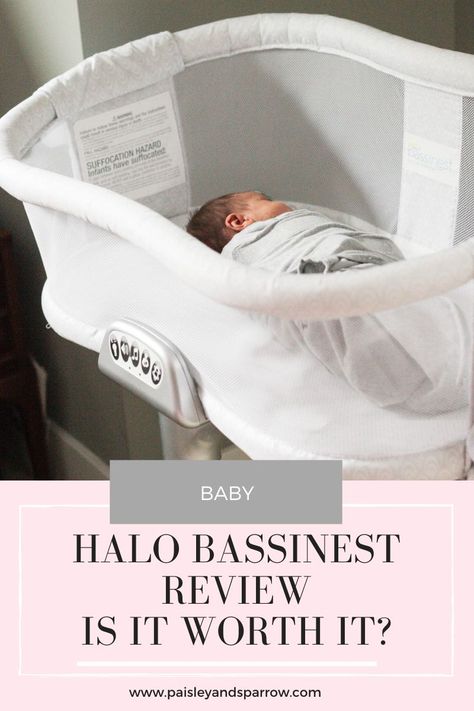 What's so great about the HALO BassiNest Swivel Sleeper? Is it worth the money? Today we're talking pros and cons about this bassinet. Halo Bassinet In Bedroom, Halo Bassinet, Halo Baby, Baby Preparation, Halo Sleep Sack, Stages Of Pregnancy, Ways To Sleep, Pregnancy Labor, Is It Worth It