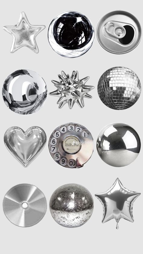 #silver #aesthetic #art #circle #circles #grey #love #heart #fyp #shufflefyp White And Silver Aesthetic, Grey Highlights Instagram, Grey Collage, Aesthetic Circle, Silver Icons, Silver Grey Wallpaper, Ig Icons Highlights Aesthetic, Circle Poster, Circle Wallpaper