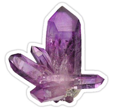 "Amethyst Purple Crystal" Stickers by 2conchas | Redbubble Diy Phone Case Design, Crystal Stickers, Journal Aesthetic, Bullet Journal Stickers, Purple Crystal, Amethyst Purple, Journal Design, Purple Crystals, Purple Aesthetic