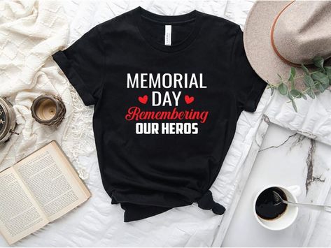 Excited to share the latest addition to my #etsy shop: Memorial Day Shirt, Remember our Heroes, Memorial Day, American Veterans Day Cool T-Shirt. This unisex ultra cotton tee is a classic. Quality cotton construction means that designs are sure to shine. #Veterans #lovedshirts #MemorialDayGifts #MemorialDay #memorialdayshirts #memorialdaytshirts #fathershirts #memorial #memorialdayshirt #giftformom #shirts #Americashirts #USAshirt #memorialtattos Guidance Counselor, Teacher Design, American Veterans, Smash The Patriarchy, Taco Shirt, Esl Teachers, Feminist Shirt, Reproductive Rights, Gift Teacher