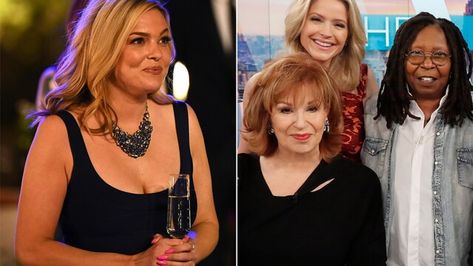 'The View' hosts praise Tom Hanks' niece 'Claim to Fame' freakout | EW.com Sara Haines, Sunny Hostin, Joy Behar, Claim To Fame, Stage Actor, Entertainment Weekly, Tom Hanks, Award Winner, Tv News