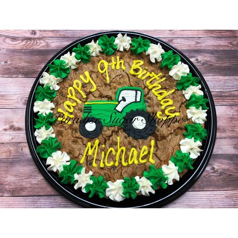 Tractor Themed Cookies, Tractor Sugar Cookies, Tractor Trailer Cake, Tractor Cupcake Cake, Tractor Cookie Cake, Tractor Shaped Cake, Tractor Cookies, Farm Cookies, Tractor Cake