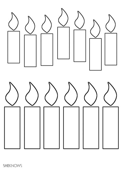 Birthday candles - Free Printable Colouring Pages i think zentangling would look great with this Birthday Candle Template, Birthday Candles Printable, Candle Template, Birthday Board Classroom, Kids Candles, Candle Printable, Hanukkah Crafts, Kindergarten Classroom Decor, Printable Prayers