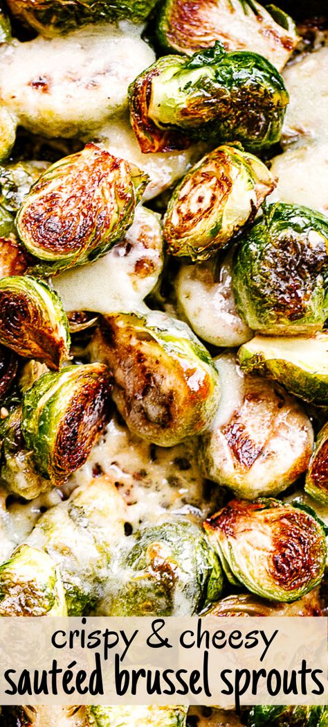 Brussel Sprout Recipes On Stove Top, How To Make Brussel Sprouts On Stove, Stove Top Vegetable Side Dishes, Brussel Sprout Recipes Stovetop, Stove Top Brussel Sprouts, Brussel Sprout Recipes Sauteed, Brussel Sprouts Recipes Easy, Butter Flavors, Sauteed Brussel Sprouts