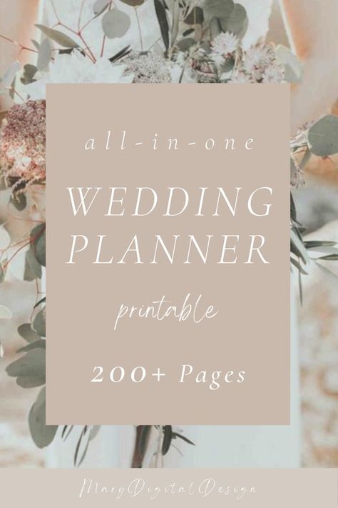 Wedding Planner Printable Wedding Planner Template Wedding Planner Binder Wedding Planning Book Wedding Planner Aesthetic, Wedding Binder Organization, Wedding Binder Printables, Bridal Shower Planner, Free Wedding Planner Printables, Wedding Planner Printable, Digital Wedding Planner, Wedding Itinerary Template, Wedding Planner Guide