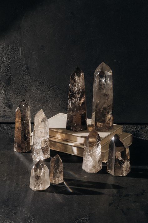 Higher Vibrational Energy, Earth Connection, Highest Version, Crystal Photography, Crystal Towers, Royalty Aesthetic, Fairy Artwork, Vibrational Energy, Smoky Quartz Crystal