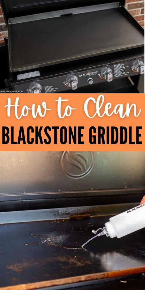 Learn How to Clean Blackstone Griddle the right way. Let us show you how to get your grill ready for grilling season. No soap is required. Clean Blackstone Griddle, Clean Blackstone, Easy Grill Recipes, Quick Cleaning Tips, Recipes For The Grill, Outdoor Griddle Recipes, Easy Grill, Griddle Cooking Recipes, Types Of Cooking Oil