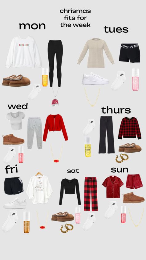 Outfits For The Week, Clothes And Shoes, Before Christmas, Christmas, Clothes