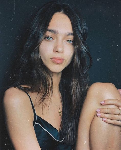 Zhenya Katava, Female Faceclaims, How To Be Graceful, Black Aesthetic, Face Claims, Dark Hair, Pretty Face, Woman Face, Aesthetic Girl