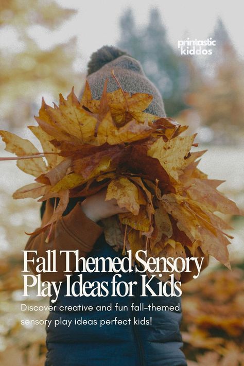 Dive into autumn with fun and educational sensory play activities that spark creativity and exploration. From pumpkin spice sensory bins to leaf-themed crafts, discover how to make the most of the fall season while enhancing your child’s learning and development. Perfect for parents and educators looking for hands-on activities! 🧡 Get Inspired: Explore unique ideas that engage young minds and encourage sensory exploration. Play Ideas For Kids, Sensory Play Activities, Sensory Play Ideas, Sensory Exploration, Spark Creativity, Play Ideas, Kids Discover, Learning And Development, Themed Crafts