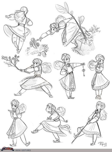 Honeymoon Dresses, Doodle People, 캐릭터 드로잉, Character Sketches, Arte Inspo, Concept Art Drawing, Character Design Animation, Character Sheet, The Frog