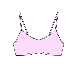 Free Sewing Patterns For Women, Bralette Sewing Pattern, Activewear Pattern, Women's Sewing Patterns, Sewing Patterns For Women, Bra Sewing Pattern, Bralette Pattern, Sports Bra Pattern, Bra Sewing