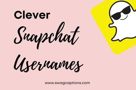 Snapchat Usernames Ideas, Usernames For Snapchat, Cool Snapchat, Interesting Names, Usernames Ideas, Snapchat Usernames, Snapchat Names, Snapchat Account, Username Ideas