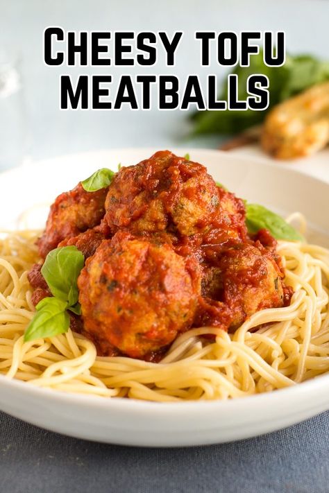 Tofu Meatballs Easy, Tofu Meatballs, Tofu Recipes Healthy, Vegetarian Meatballs, Tofu Recipes Vegan, Tofu Dishes, Vegetarian Recipes Dinner, Tofu Recipes, Vegan Dinner Recipes