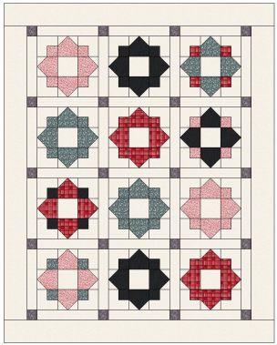 Free Fat Quarter Quilt Patterns, Free Barn Quilt Patterns, Fat Quarter Quilt Patterns, Quilts Using Fat Quarters, Flower Snowflake, Fat Quarter Quilt Pattern, Scrappy Quilt Patterns, Fat Quarter Quilt, Quilt Block Patterns Free