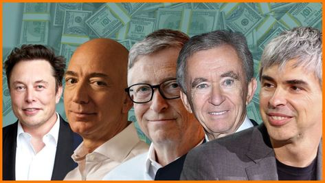 The position of the richest people does not stay intact. Here are the Top 5 Richest in the world today and their net worth. Read to know more. Different Currencies Of The World, Famous Buildings Around The World, Biggest Building In The World, Richest People In The World, Economic Terms, People In Space, Space Exploration Technologies, Famous Entrepreneurs, Body Facts