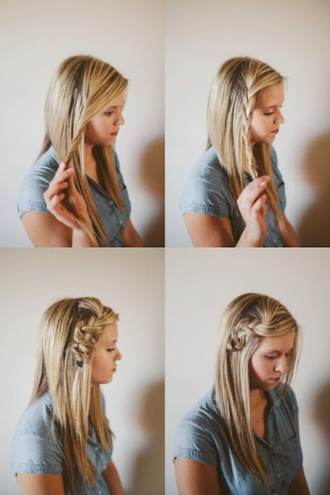 20 Easy Hairstyles for Moms With Long Hair - Habitat For Mom Easy Mom Hairstyles, Braided Hair Tutorial, Braided Hairdo, Peinados Recogidos, Mom Hairstyles, Different Hairstyles, Hair Dos, Human Hair Extensions, Hair Day