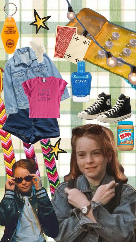 hallie parker parent trap Parent Trap Hallie Outfits, Hallie The Parent Trap, Halle Parker Parent Trap, Halle Parker Parent Trap Outfits, Hallie Parker Outfits Parent Trap, Hallie Parent Trap Outfit, Parent Trap Outfits Style, Hallie Parker Aesthetic, Parent Trap Fashion