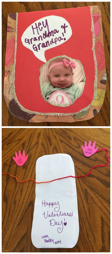 Valentines For Babies, Toddler Valentine Crafts, Homemade Valentines Day Cards, Homemade Valentines, Valentine's Day Cards, Valentine Day Crafts, Diy Easter Decorations, Baby Crafts, Toy Craft