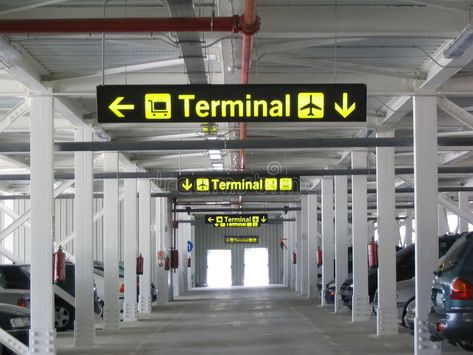 Airport terminal sign. Terminal signs at the airport's parking , #sponsored, #sign, #terminal, #Airport, #Terminal, #parking #ad Airport Theme, Travel Theme Classroom, Airport Signs, Aviation Theme, Airport Terminal, Sign System, Airport Parking, Airport Design, Space Books